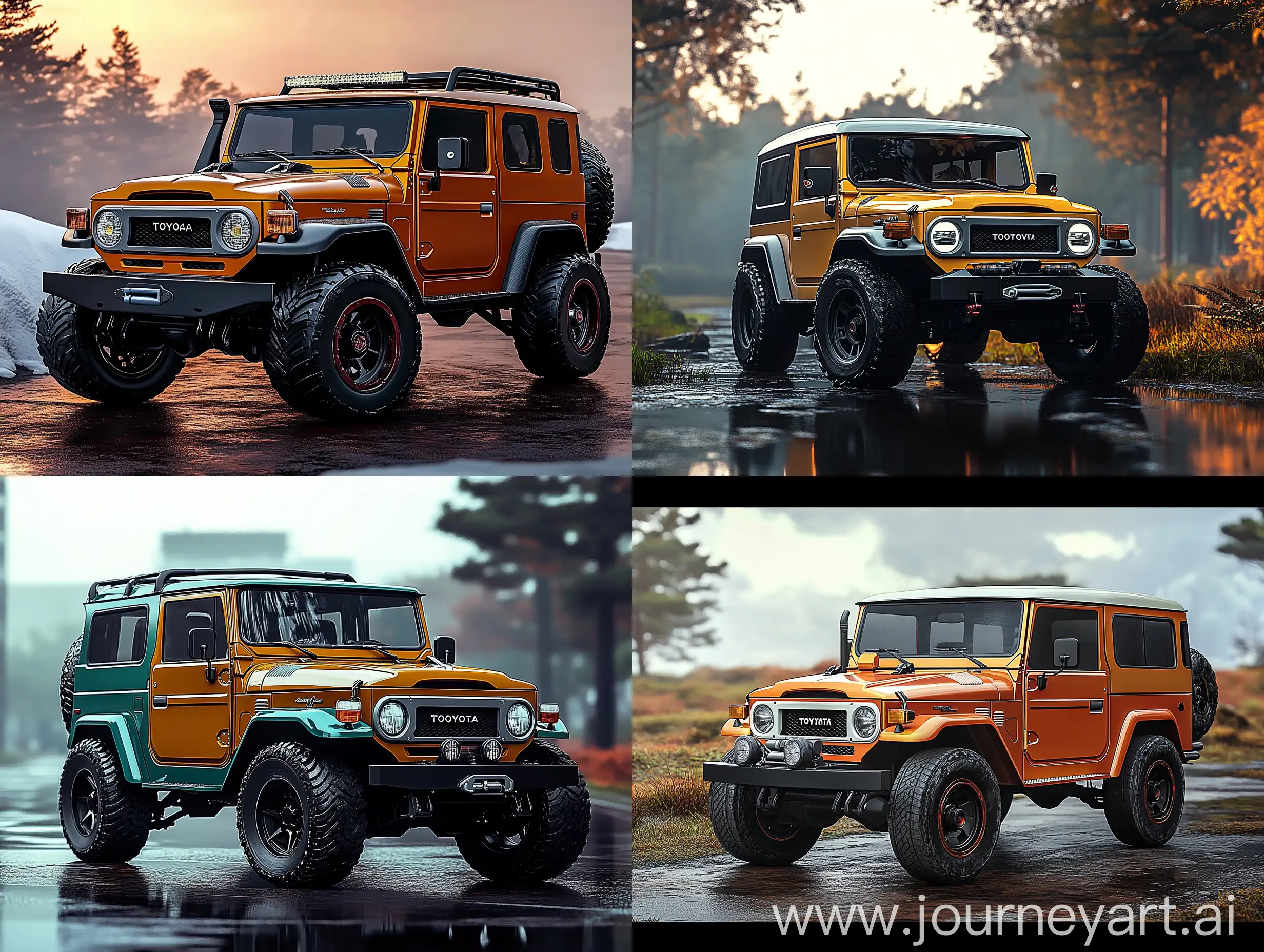 2025-Toyota-Land-Cruiser-FJ40-Daytime-Front-and-Rear-Views