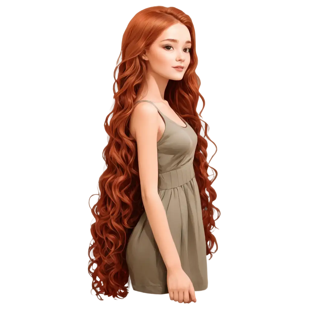 Long-Curly-Red-Hair-Girl-PNG-Illustration-Vibrant-Art-for-Creative-Projects