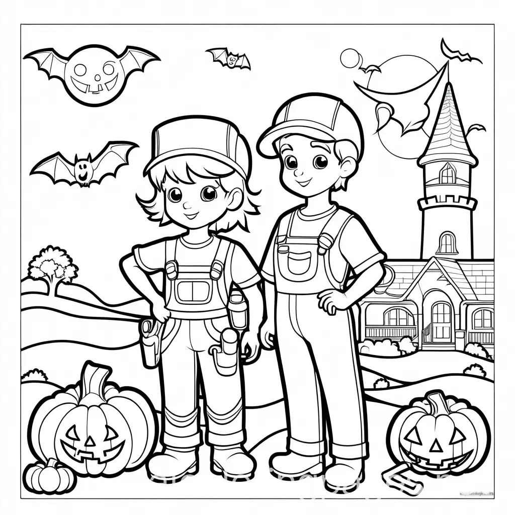 Spooky-Mechanic-Halloween-Coloring-Fun