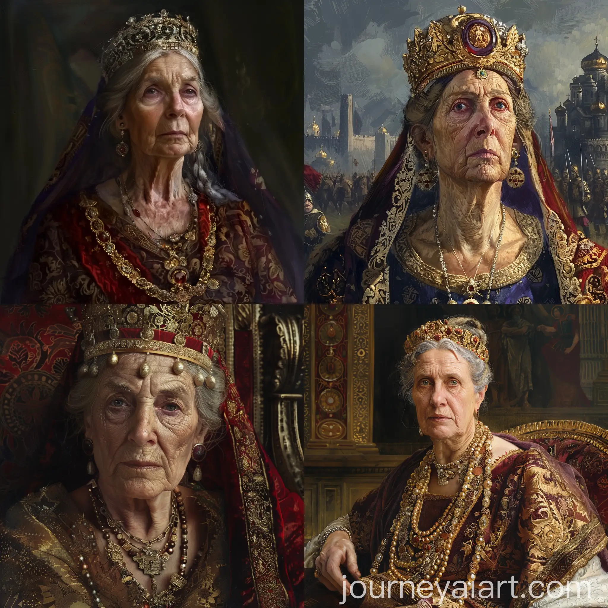 Dowager-Queen-of-the-Byzantine-Empire-Regal-Portrait-in-11-Aspect-Ratio