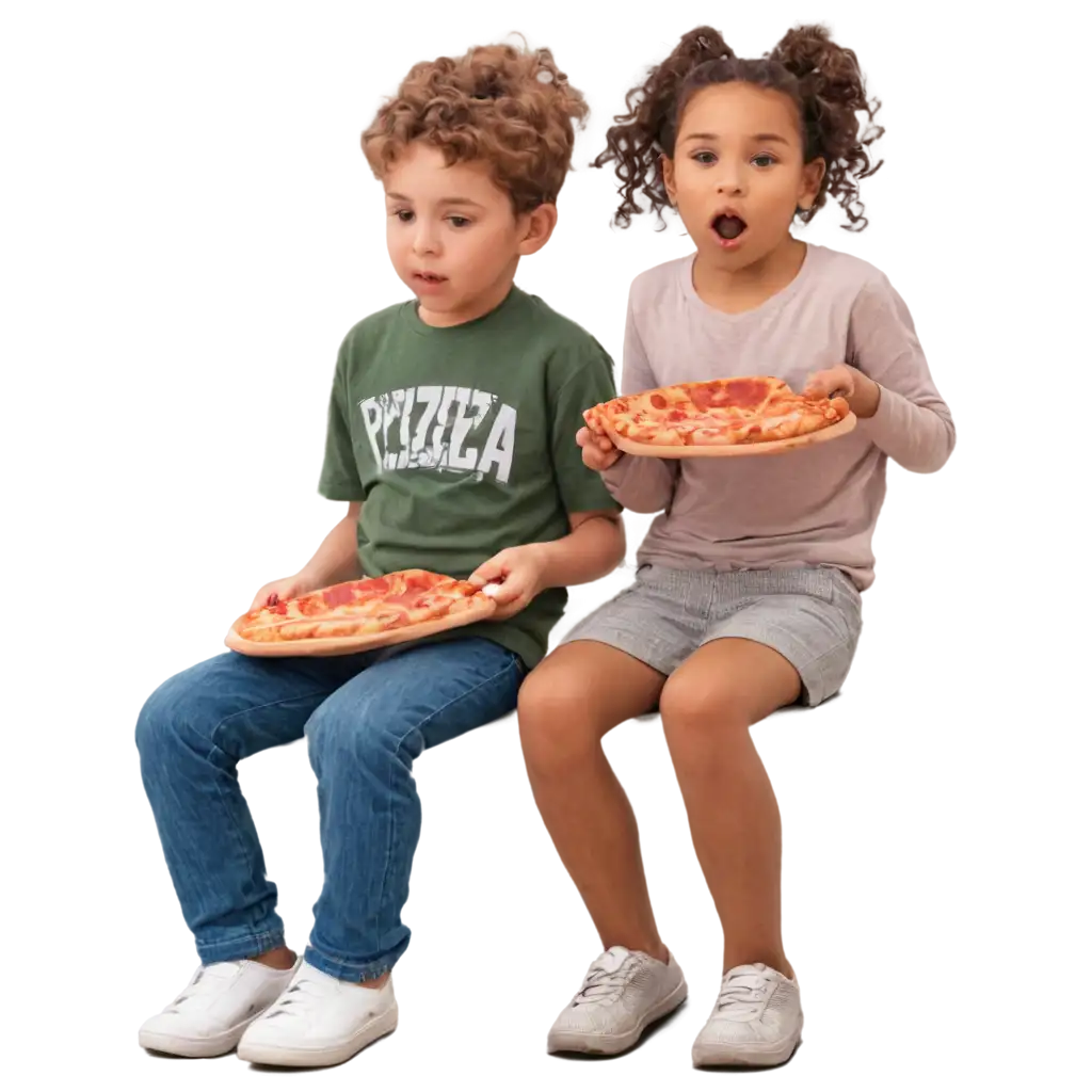 Kids-Eating-Pizza-PNG-Image-HighQuality-Clear-Format-for-Diverse-Applications
