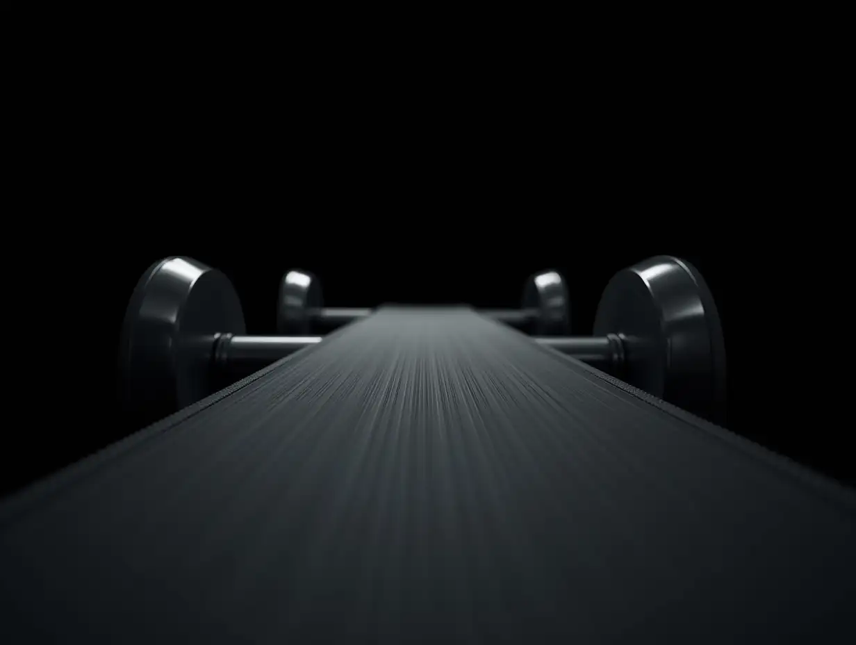 CloseUp-of-a-Sleek-Walking-Treadmill-Belt-System-with-Metallic-Pulleys