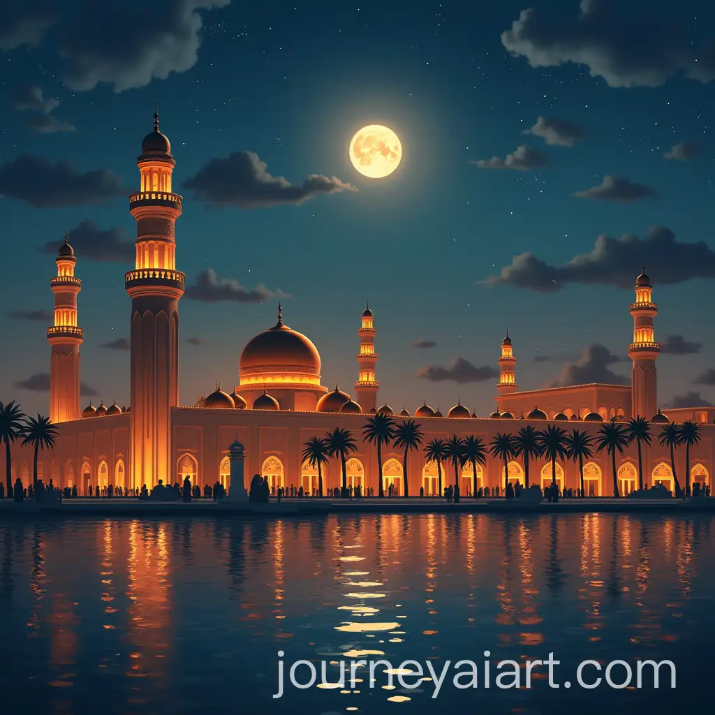 Baghdad-Cityscape-During-Ramadan-Kareem-Celebration