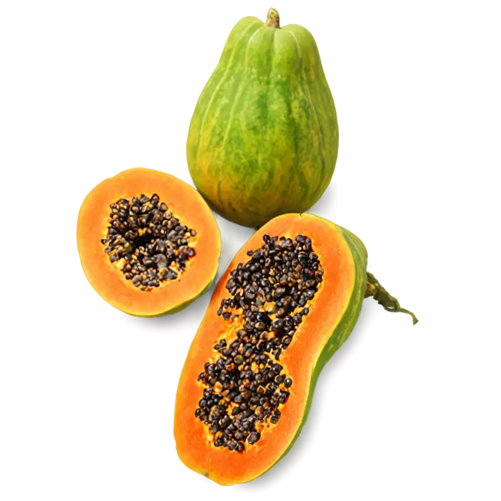 Papaya-Fruit-PNG-Image-HighQuality-and-Versatile-for-Digital-Use