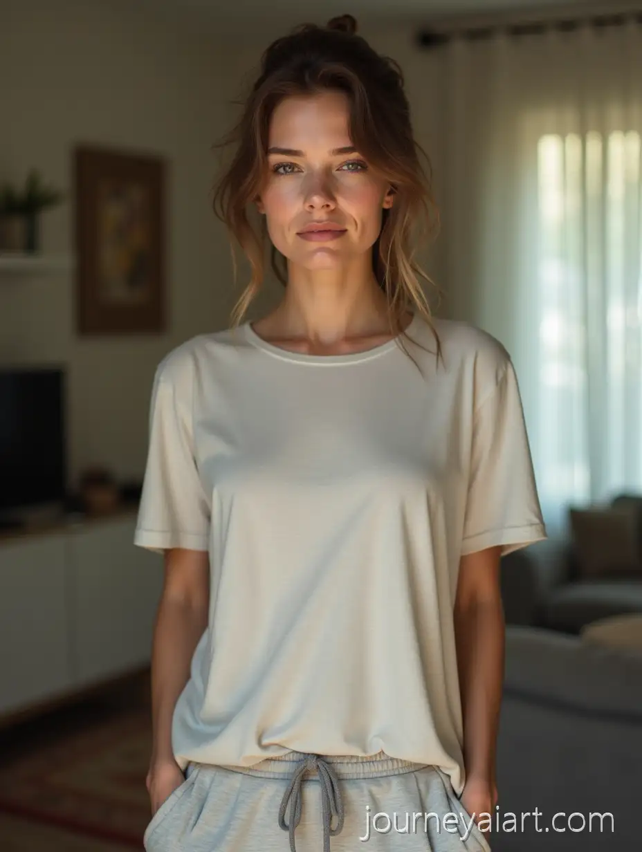 Realistic-FullRealistic-Woman-in-HomeBody-Photo-of-Adult-Woman-in-Comfortable-Indoor-Clothing