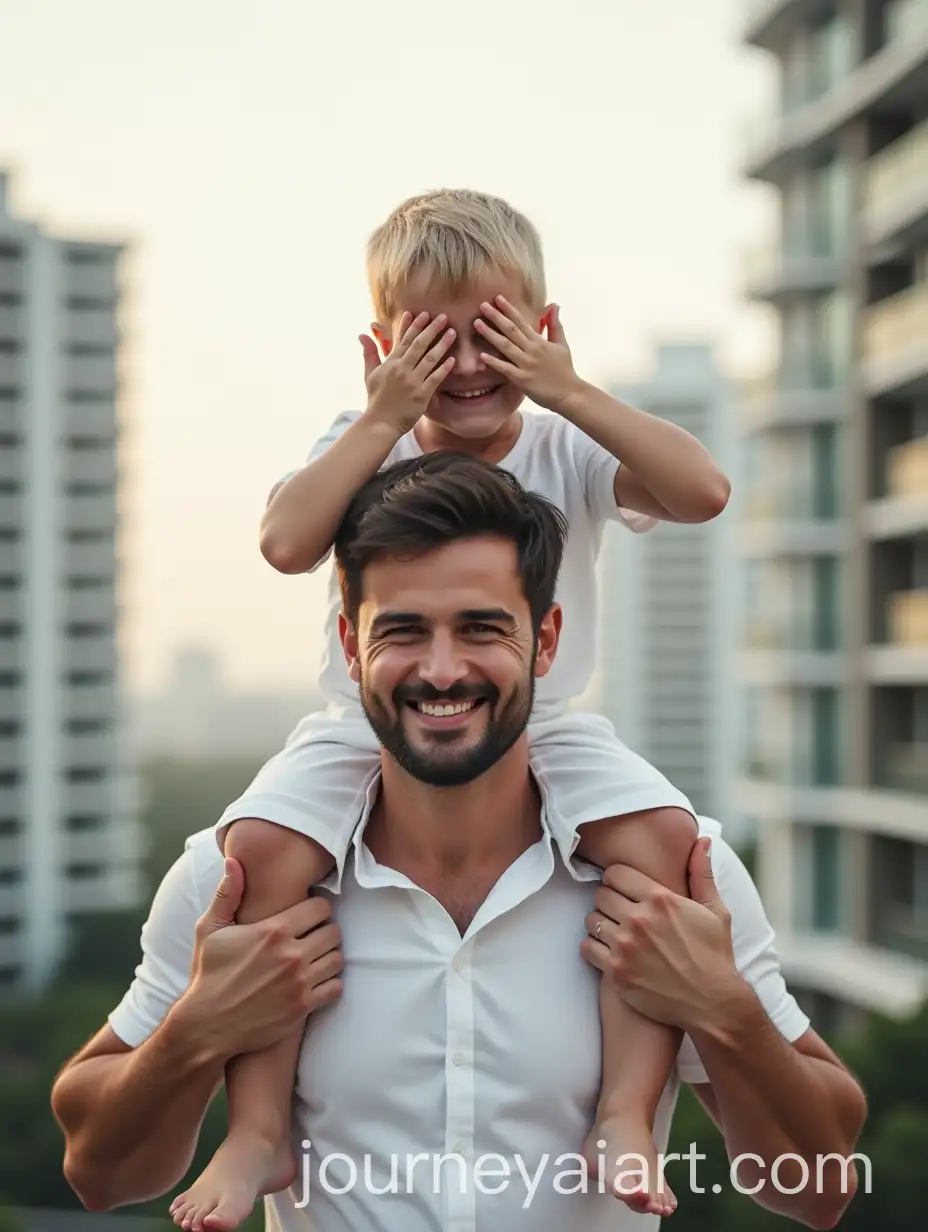 Father-and-Son-Bonding-in-Modern-Urban-Setting-with-JoyAI-Image-Prompt-Expansionful-Moment