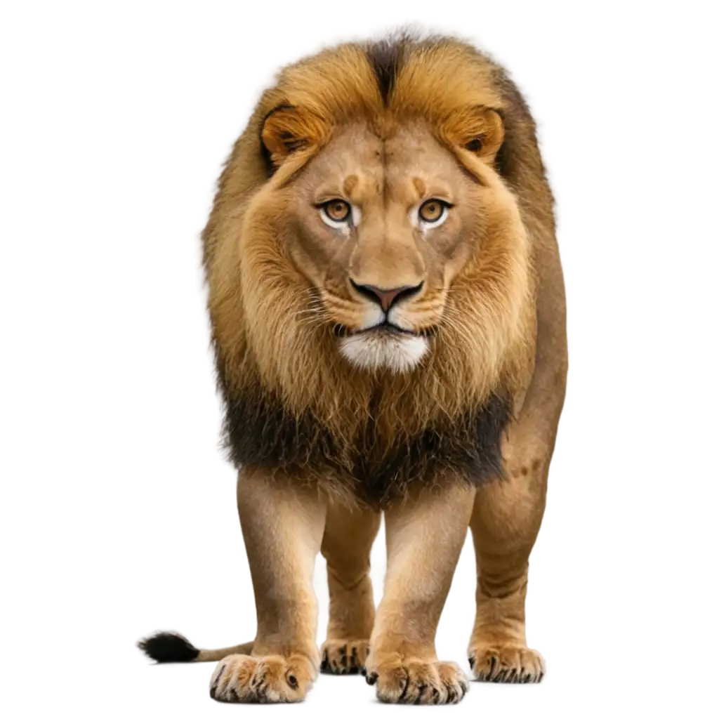 Stunning-PNG-Image-of-a-Majestic-Lion-HighQuality-Visuals-for-Diverse-Applications