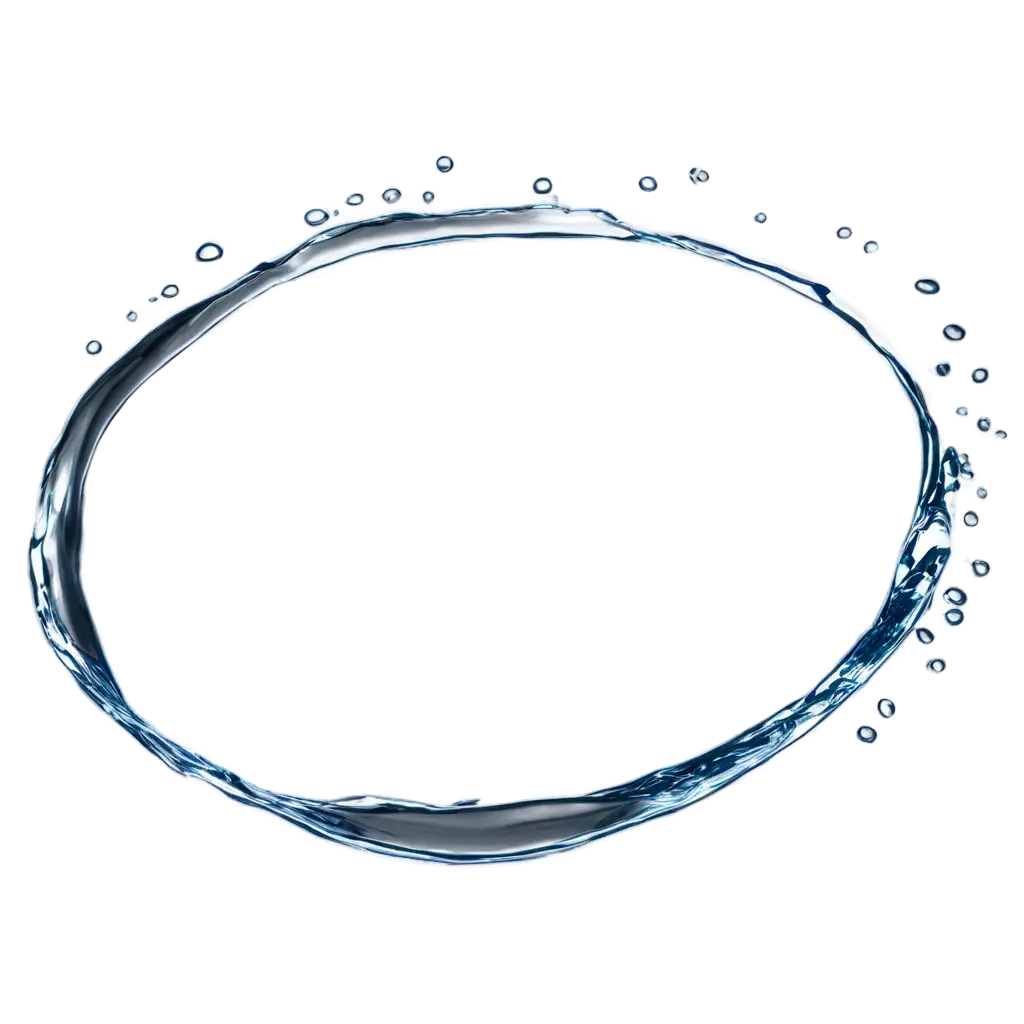 Circle-of-Water-PNG-HighQuality-Transparent-Image-for-Creative-Projects