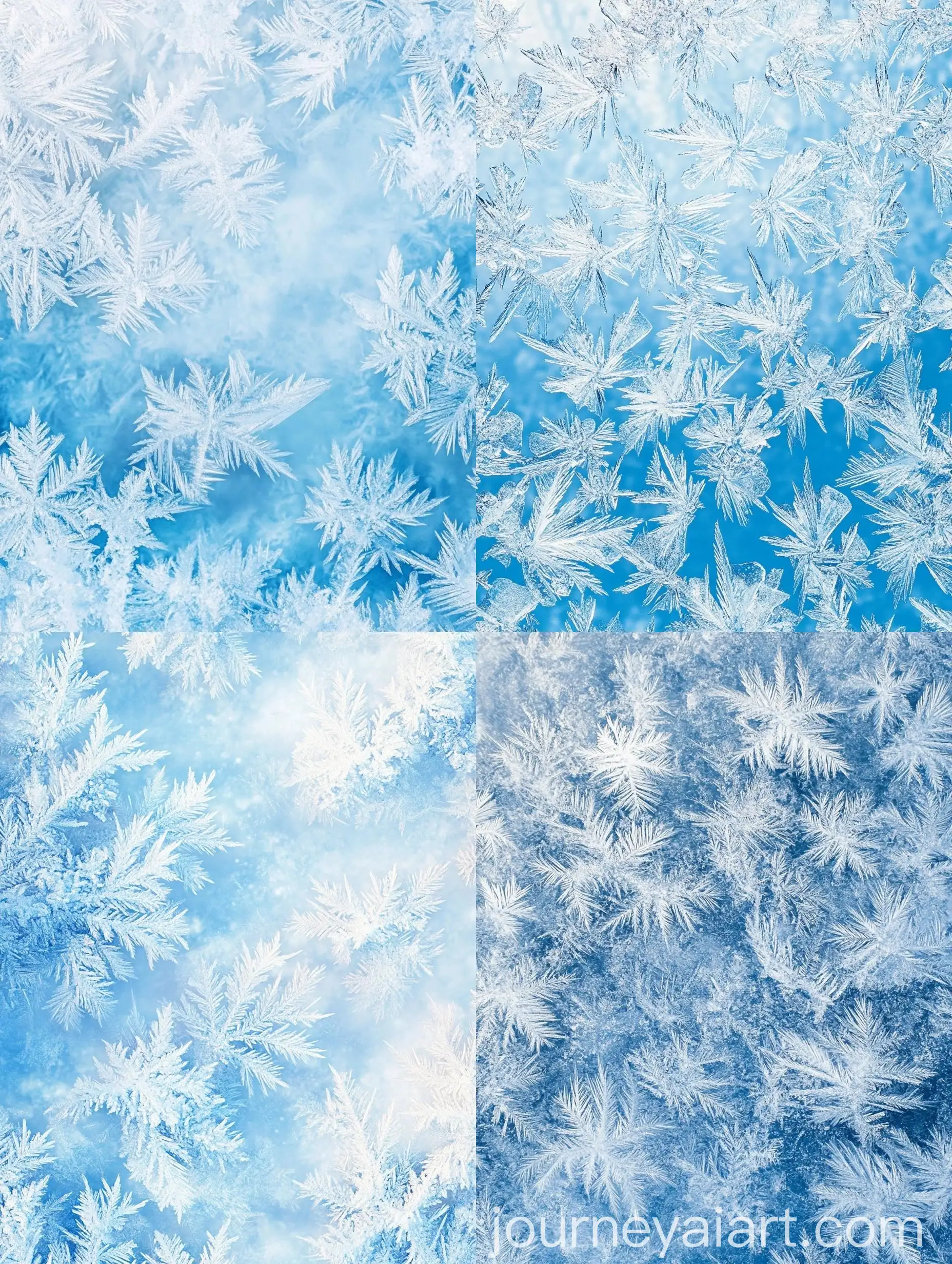 Magical-Ice-Frost-Patterns-in-Sky-Blue-and-White-Realistic-Photography