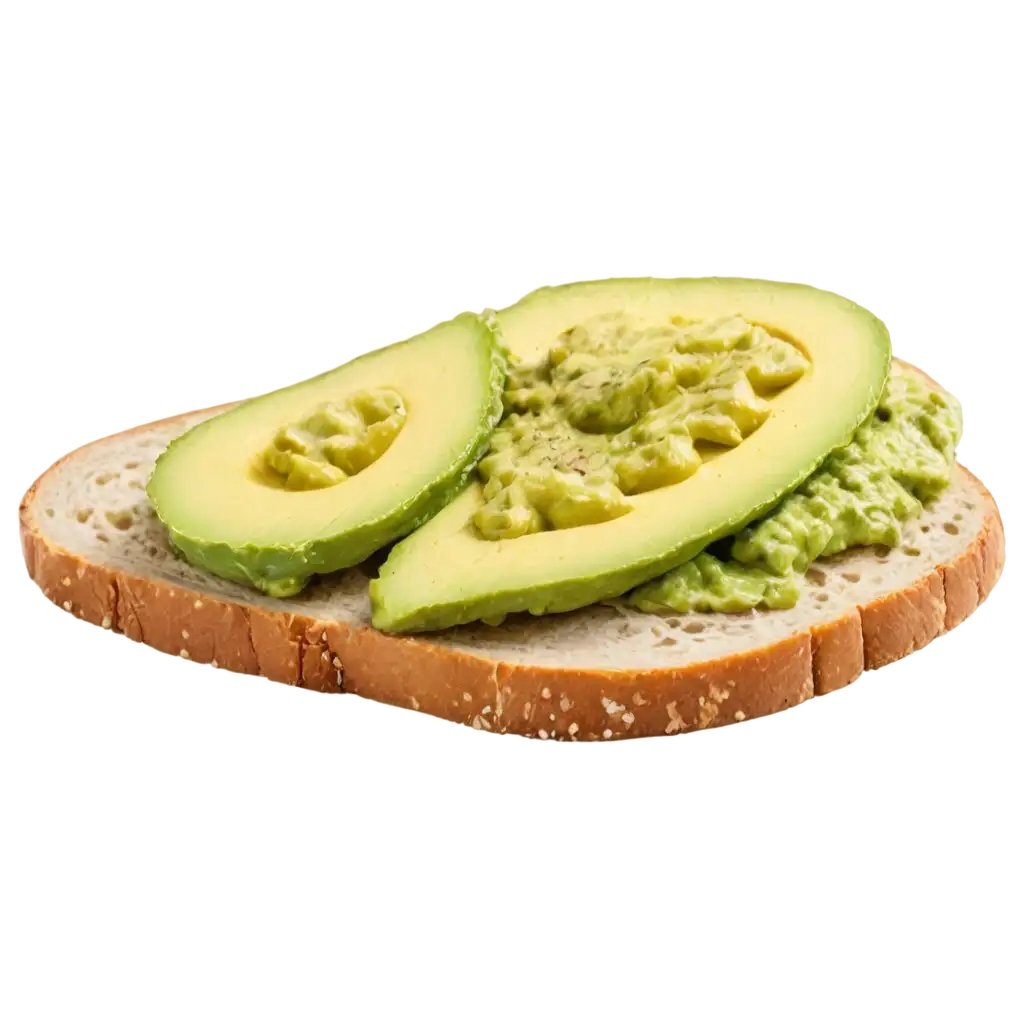 Avocado-Toast-on-Sourdough-PNG-Image-for-Food-and-Culinary-Designs