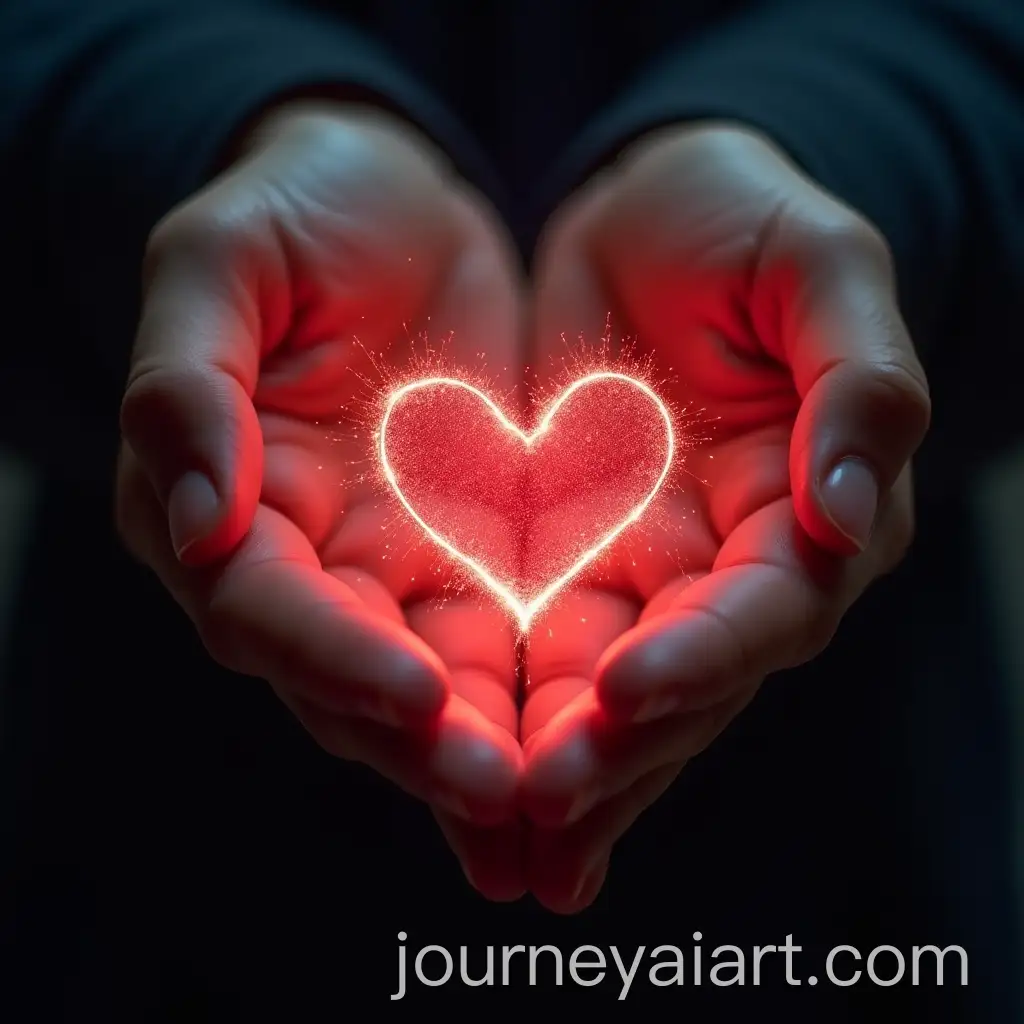 HeartShaped-Light-Flashes-Formed-by-Hands