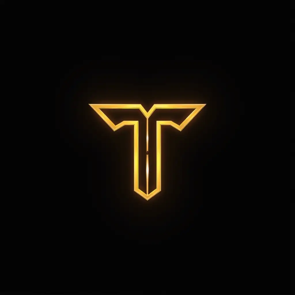 Generate a logo for a YouTube channel related to PC games and play with the name The_May, where the letter 'T' will be capital and expressive. Primary colors: black and gold