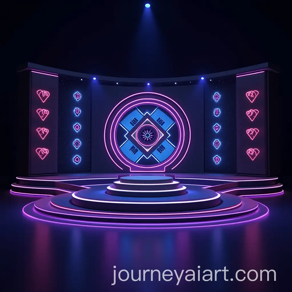 Iranian-HeritageInspired-Game-Show-Set-Design