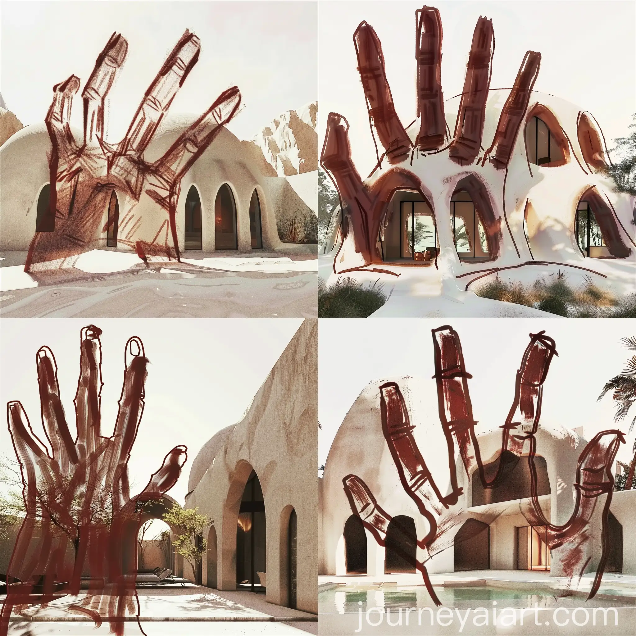 Ancient-Yemeni-and-Damascus-Architecture-Noorea-House-Silhouette