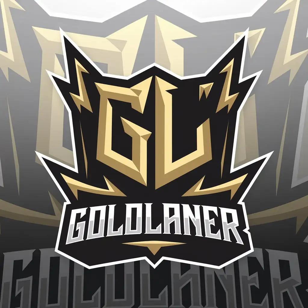 LOGO-Design-for-GoldLaner-Dynamic-GL-Symbol-for-Esports-with-Vector-Art-and-Clear-Background