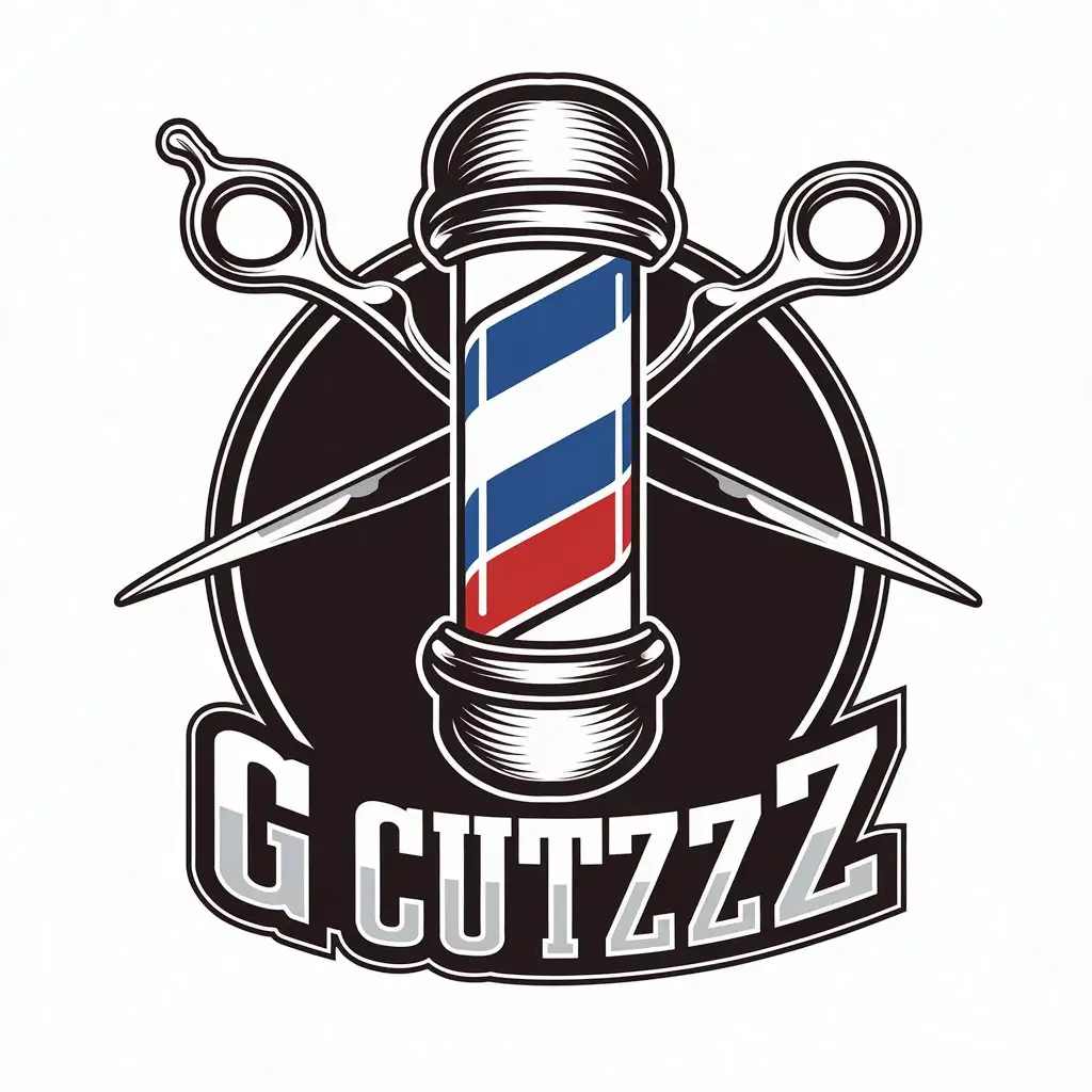 LOGO Design for Ak Cuts Barber Theme with Moderate Style and
