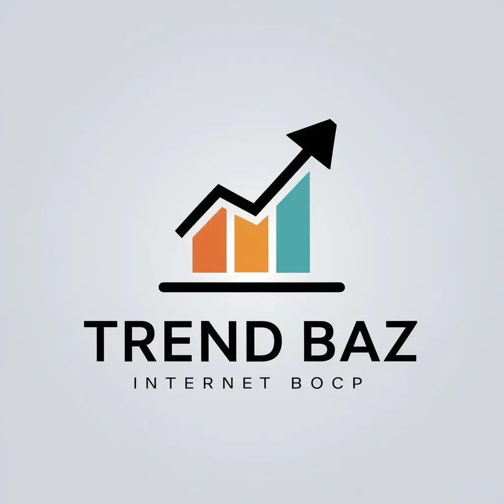 LOGO-Design-for-Trend-Baz-Trending-Up-Chart-Symbol-in-Internet-Industry