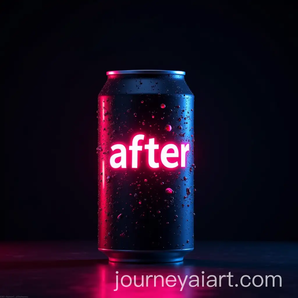 Black-Can-of-Drink-with-Neon-After-Inscription-and-Paint-Splash-Effects