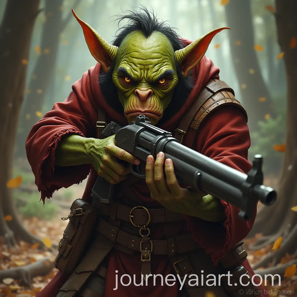 Goblin-Gunslinger-with-Crossbow-in-Mouth-Official-DND-Art