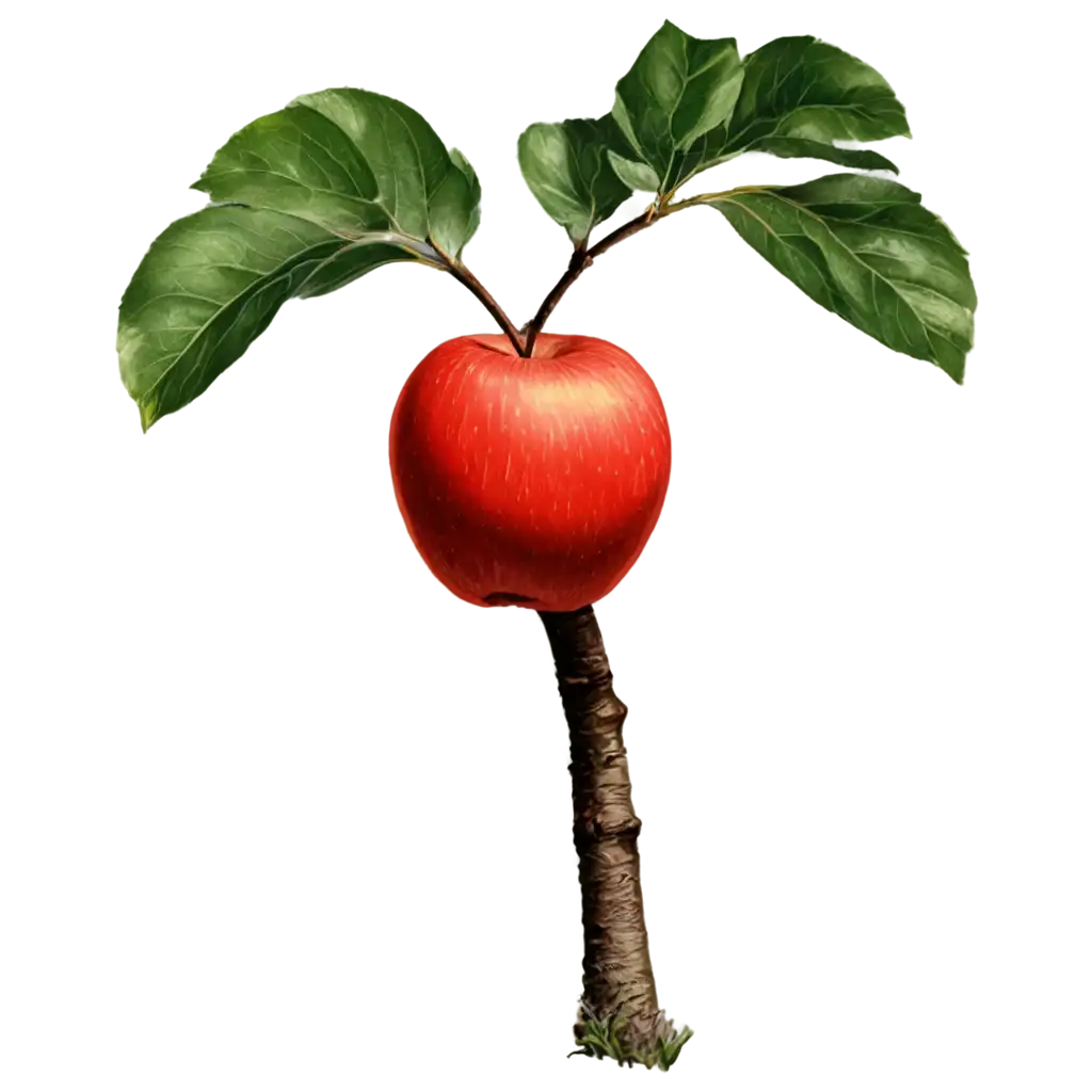 Tree-Apple-PNG-Image-HighQuality-Transparent-Illustration-for-Versatile-Use