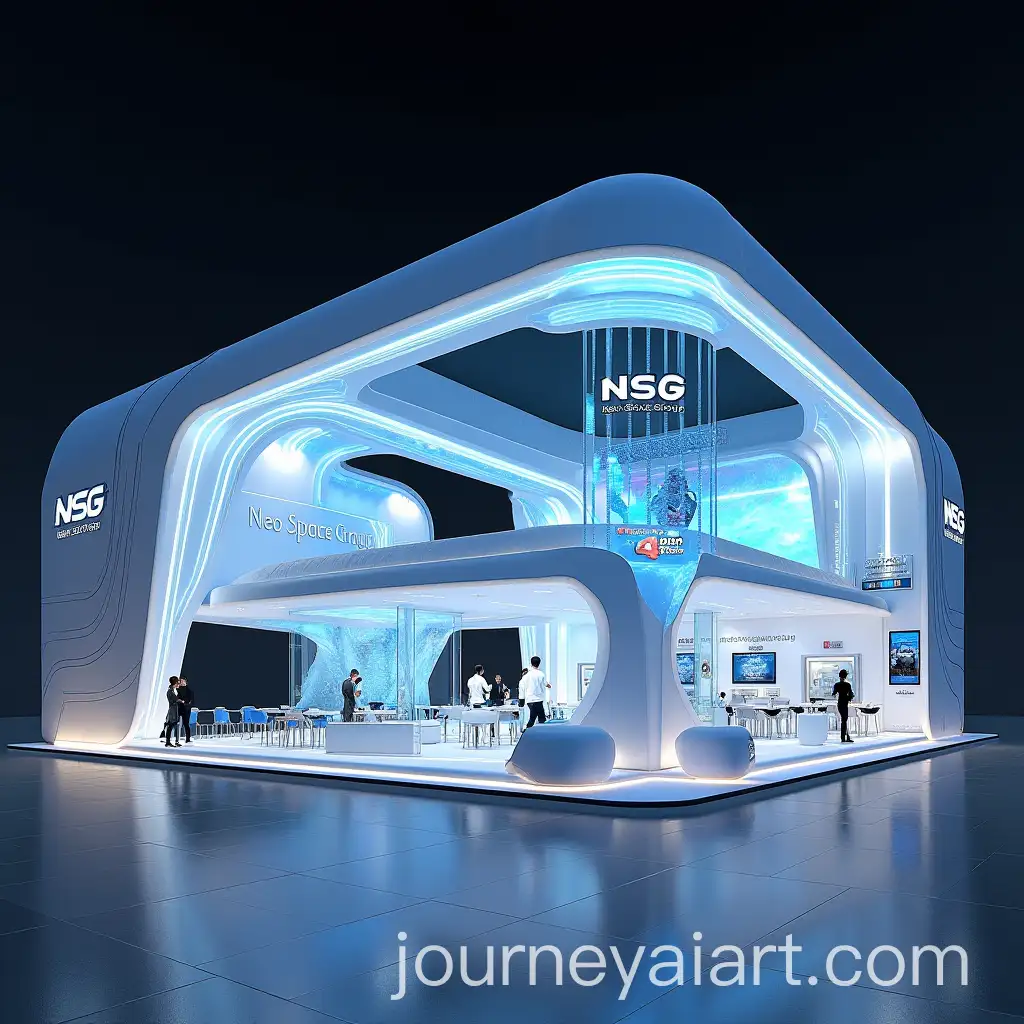 Futuristic-Booth-Design-Concept-for-Neo-Space-Group-with-Digital-Displays