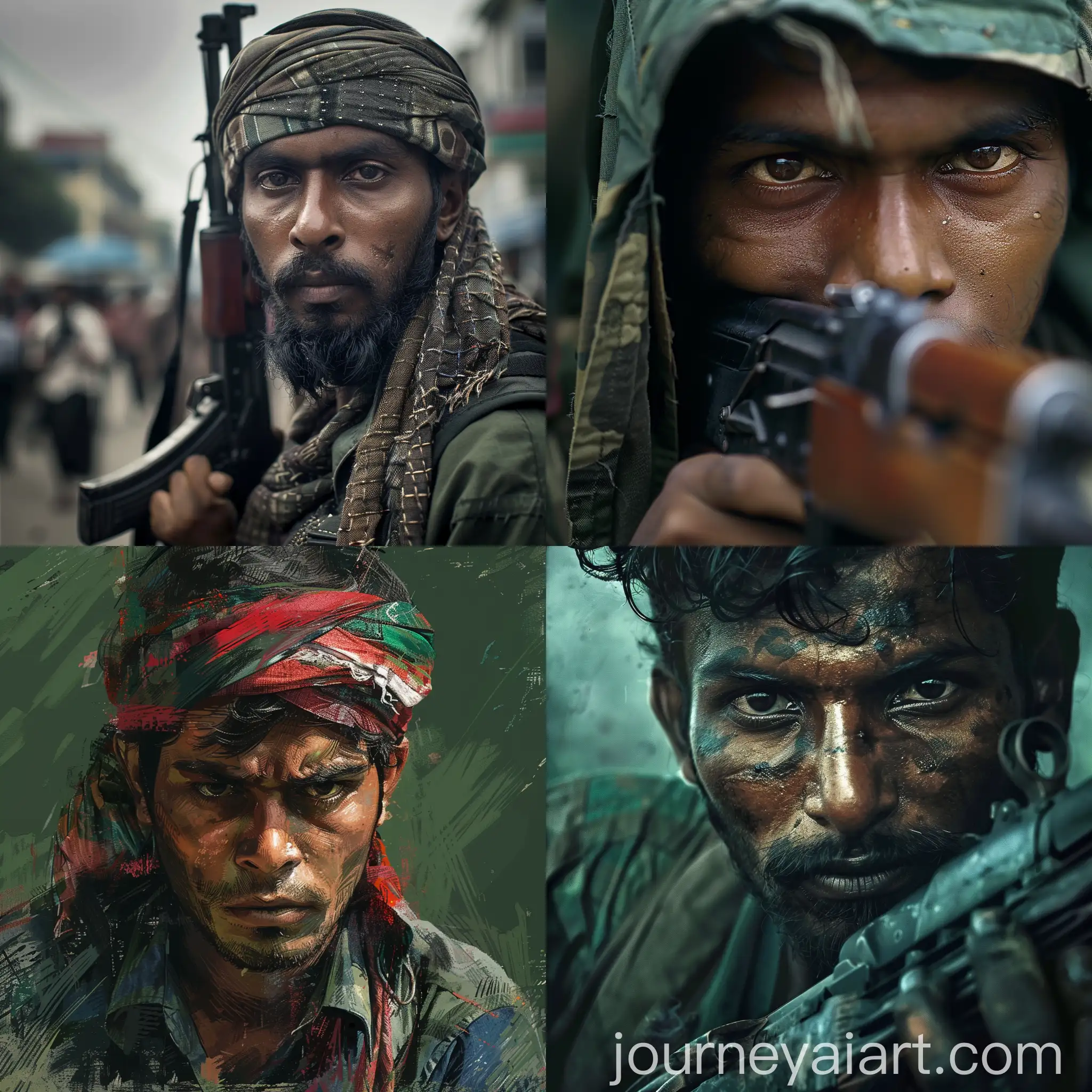 Bangladeshi-Freedom-Fighter-Tensed-in-Dramatic-Portrait
