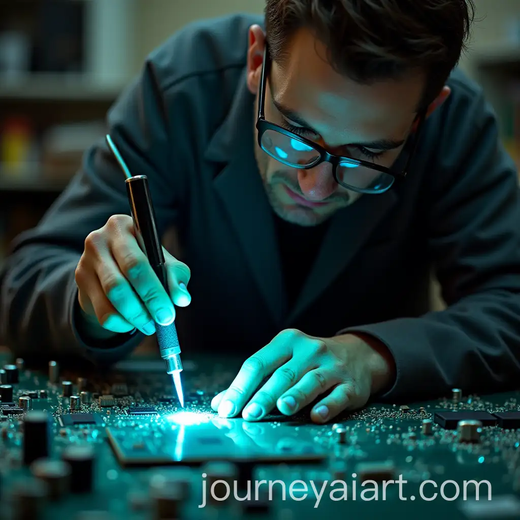 Orban-Viktor-Soldering-PCB-Politician-Engages-in-Electronic-Assembly