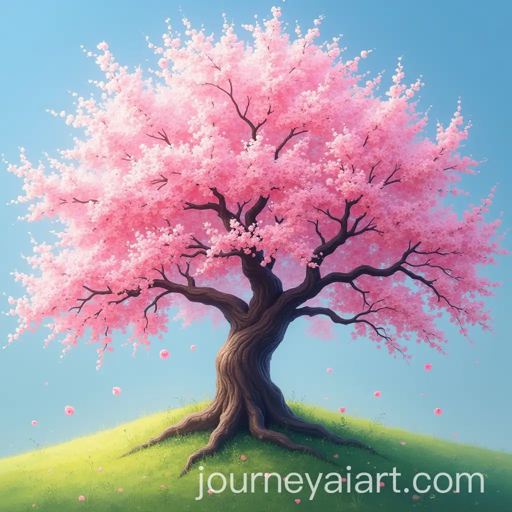 Blooming-Sakura-Tree-in-Full-Spring-Blossom