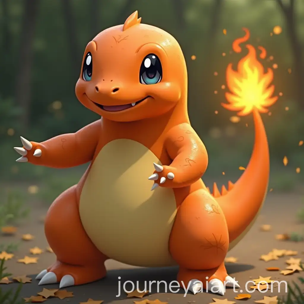Realistic-Charmander-in-Nature