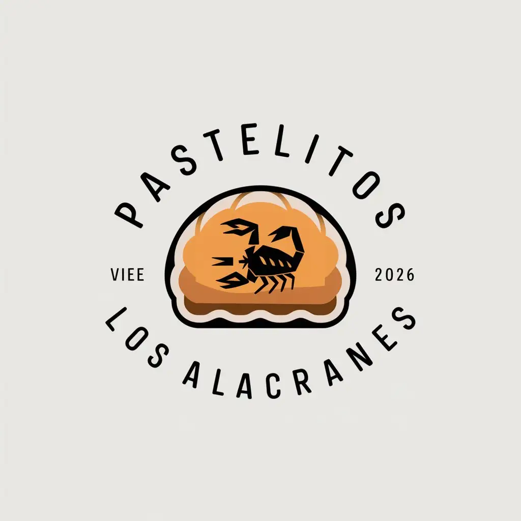 LOGO Design for Pastelitos los Alacranes Pastelitos Symbol with Moderate Style for Restaurant Industry