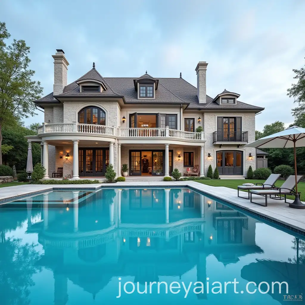 Elegant-Mansion-with-Pool-in-Luxurious-Setting