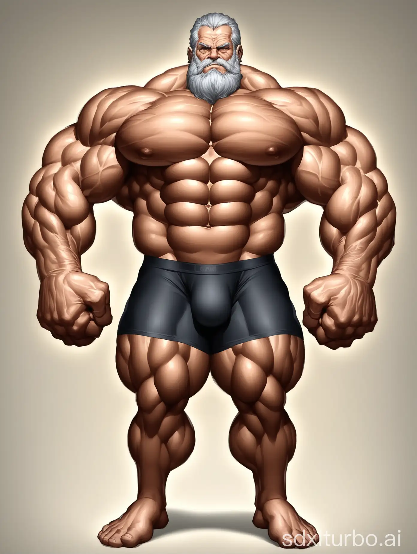 Giant-Elderly-Man-Showing-Massive-Muscles-in-Underwear