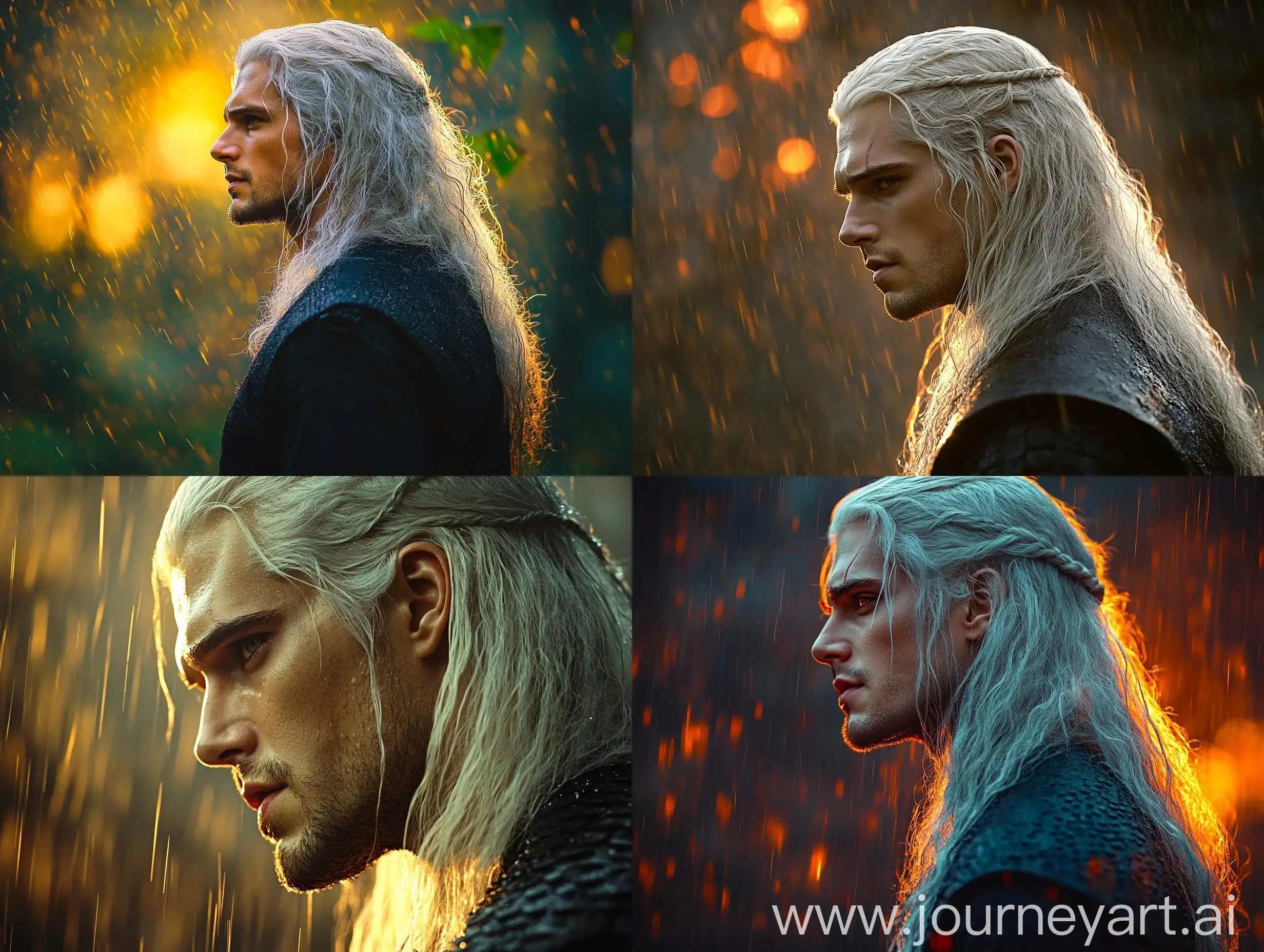 Henry-Cavill-as-Aegon-Targaryen-in-Rainy-Morning-with-Dragon-Fire