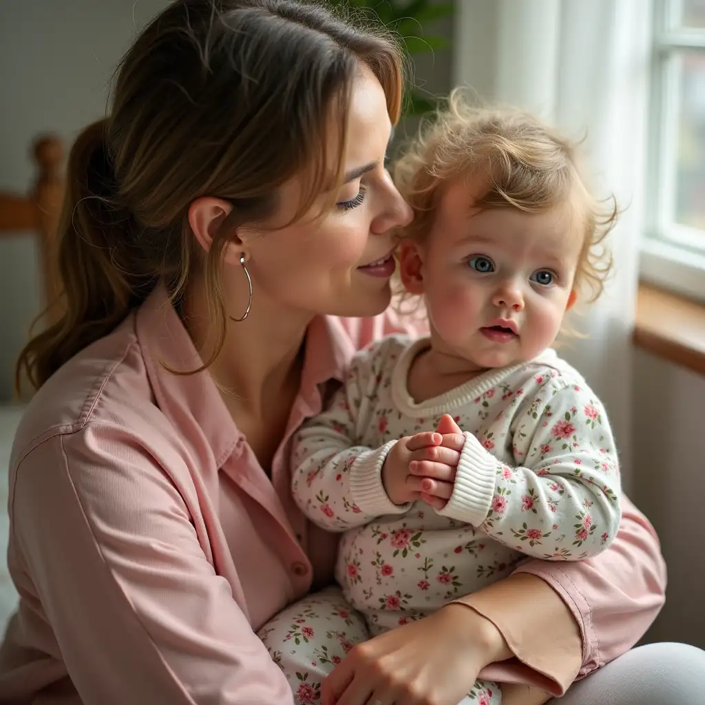 Young mom