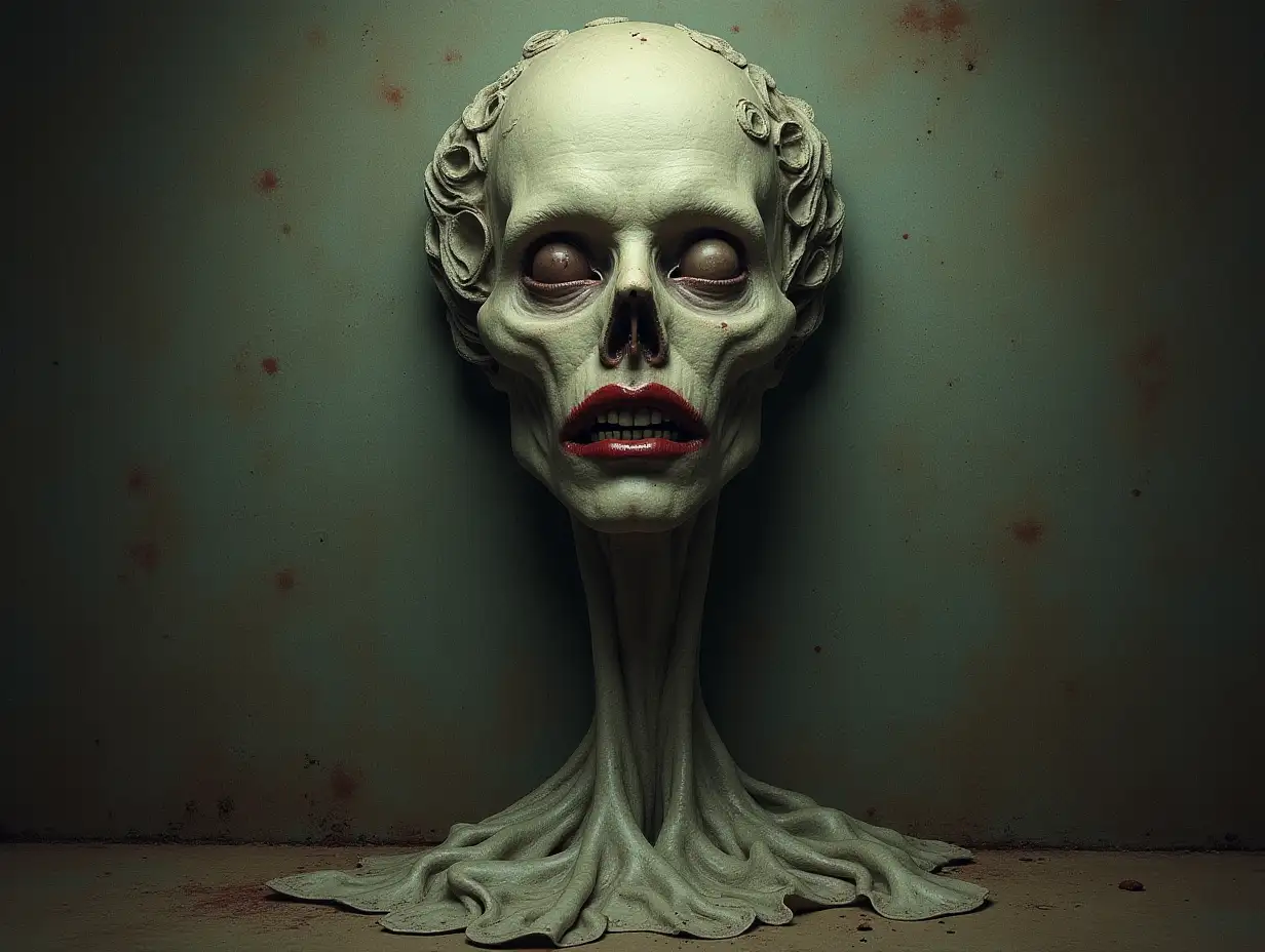 Surreal decoration art work horror