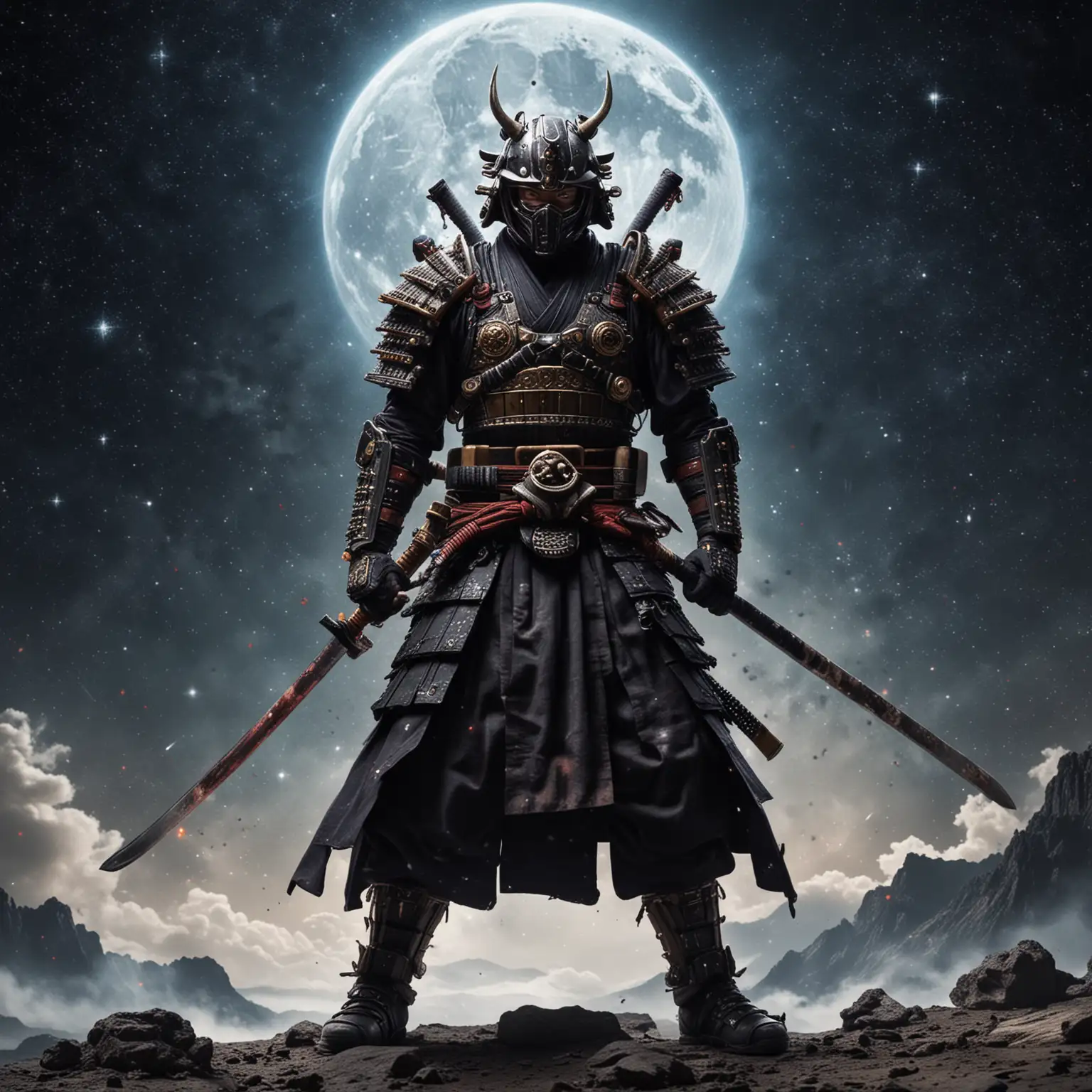 Ronin-in-Outer-Space-Samurai-Battle