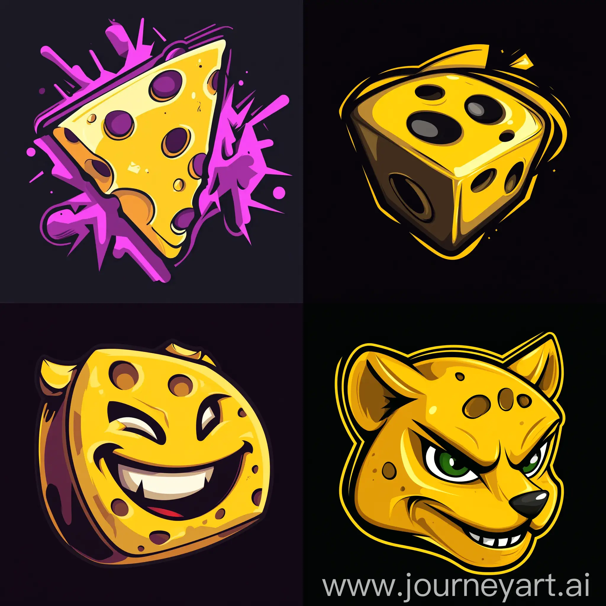 Cartoon-Style-Esports-Logo-Featuring-Simple-Cheese