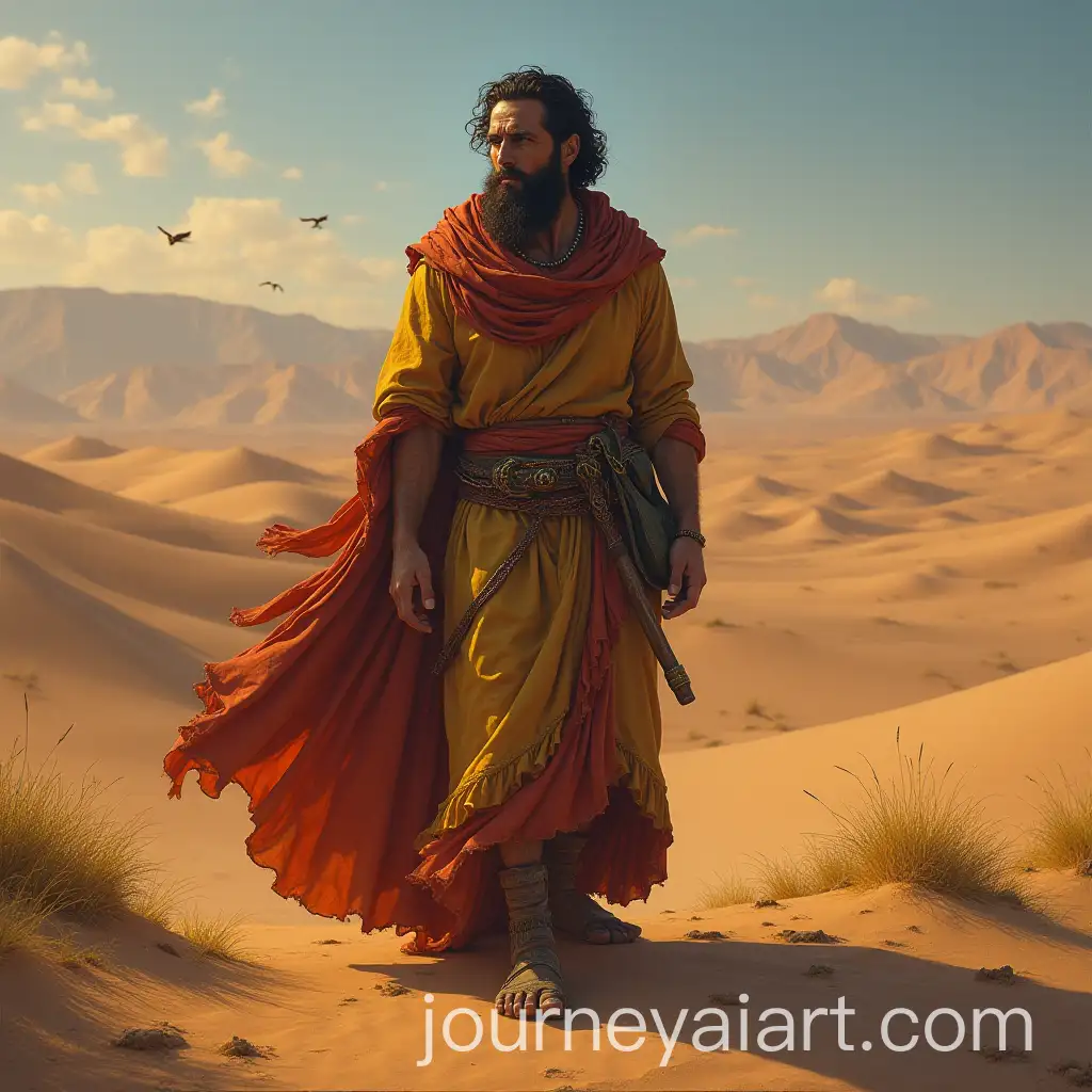 Apostle-in-the-Desert-Depicting-a-Spiritual-Journey