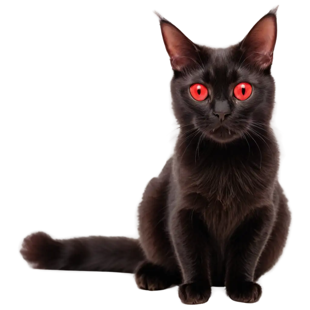 Creepy-Black-Cat-with-Red-Eyes-PNG-Image-HighQuality-Transparent-Format