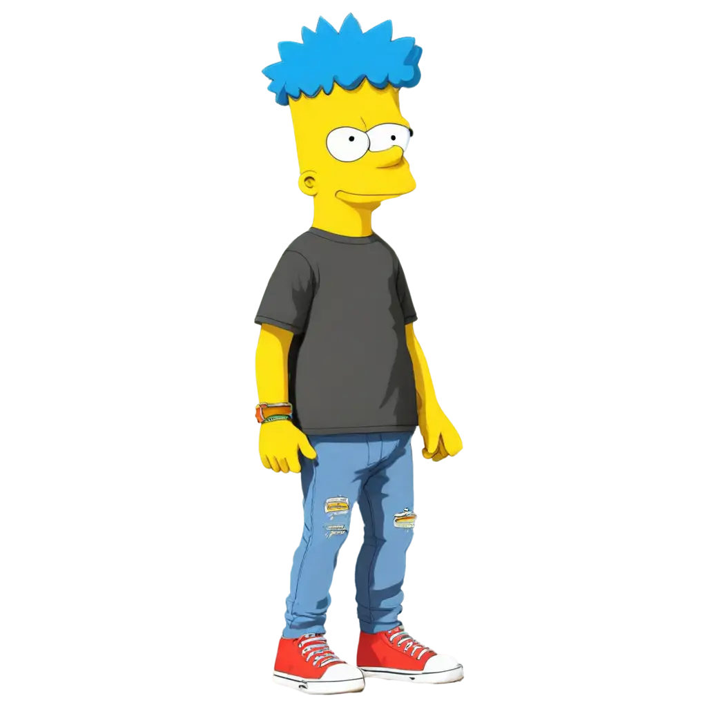 Bart-Simpson-Urban-Clothes-PNG-Stylish-and-Modern-Cartoon-Character-Illustration