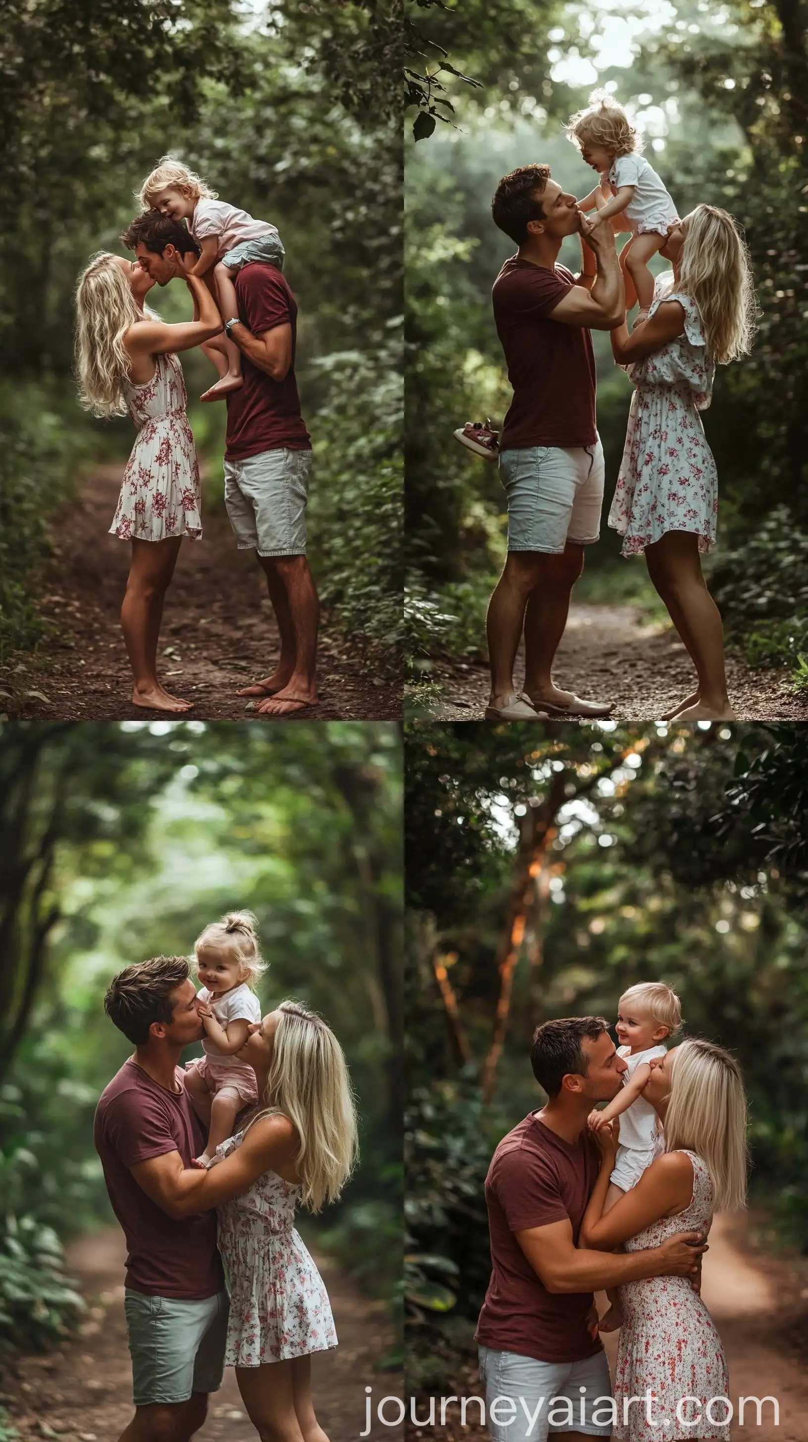 Digital-Candid-Family-Photo-in-Studio-Ghibli-Style