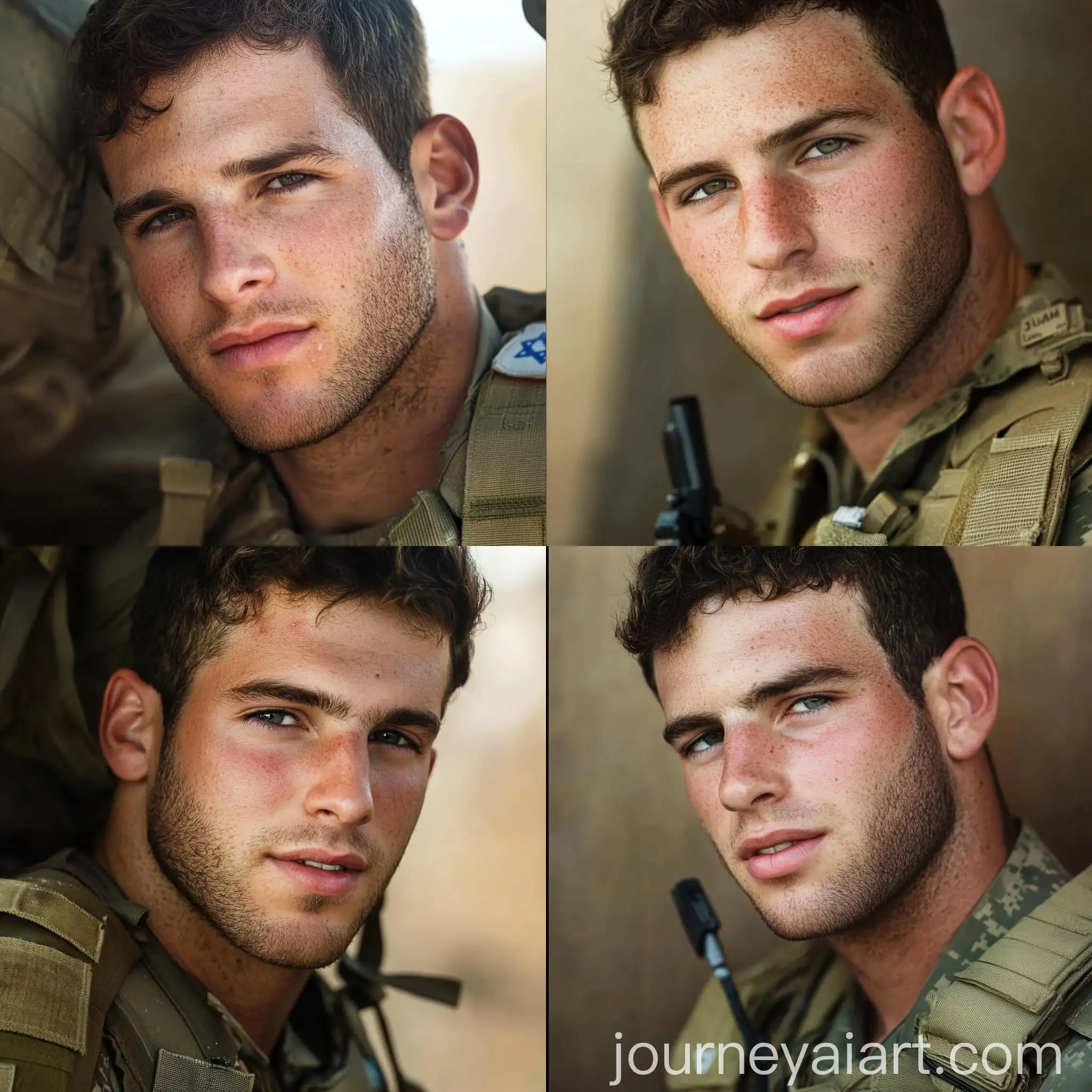 Israeli-Soldier-with-Intense-Gaze-Realistic-Portrait