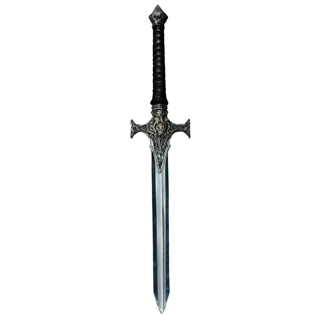 Sword-PNG-Image-A-HighQualityPNG-Image-Usage-Scenarios-Transparent-Design-for-Versatile-Applications