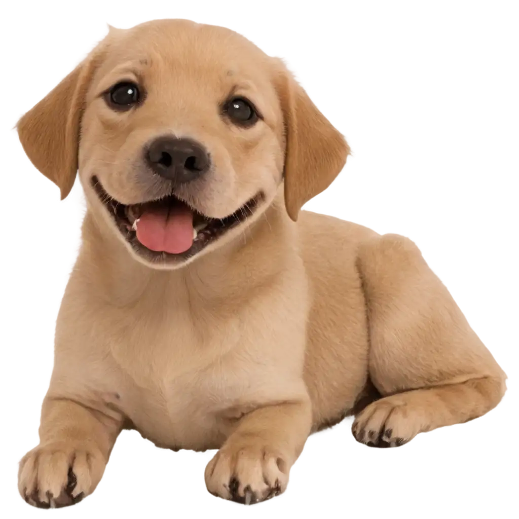 dog smiling