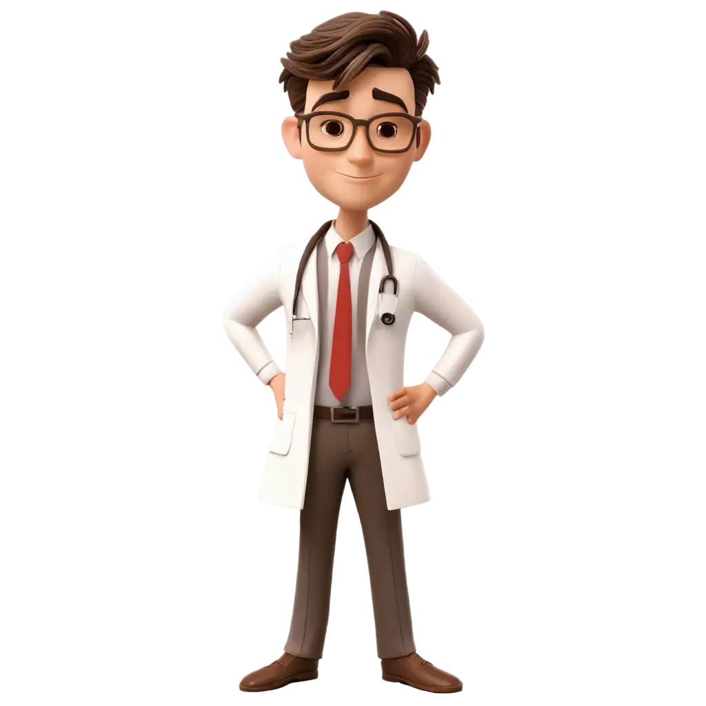 Cartoon-Doctor-PNG-Image-for-Healthcare-and-Medical-Design-Use