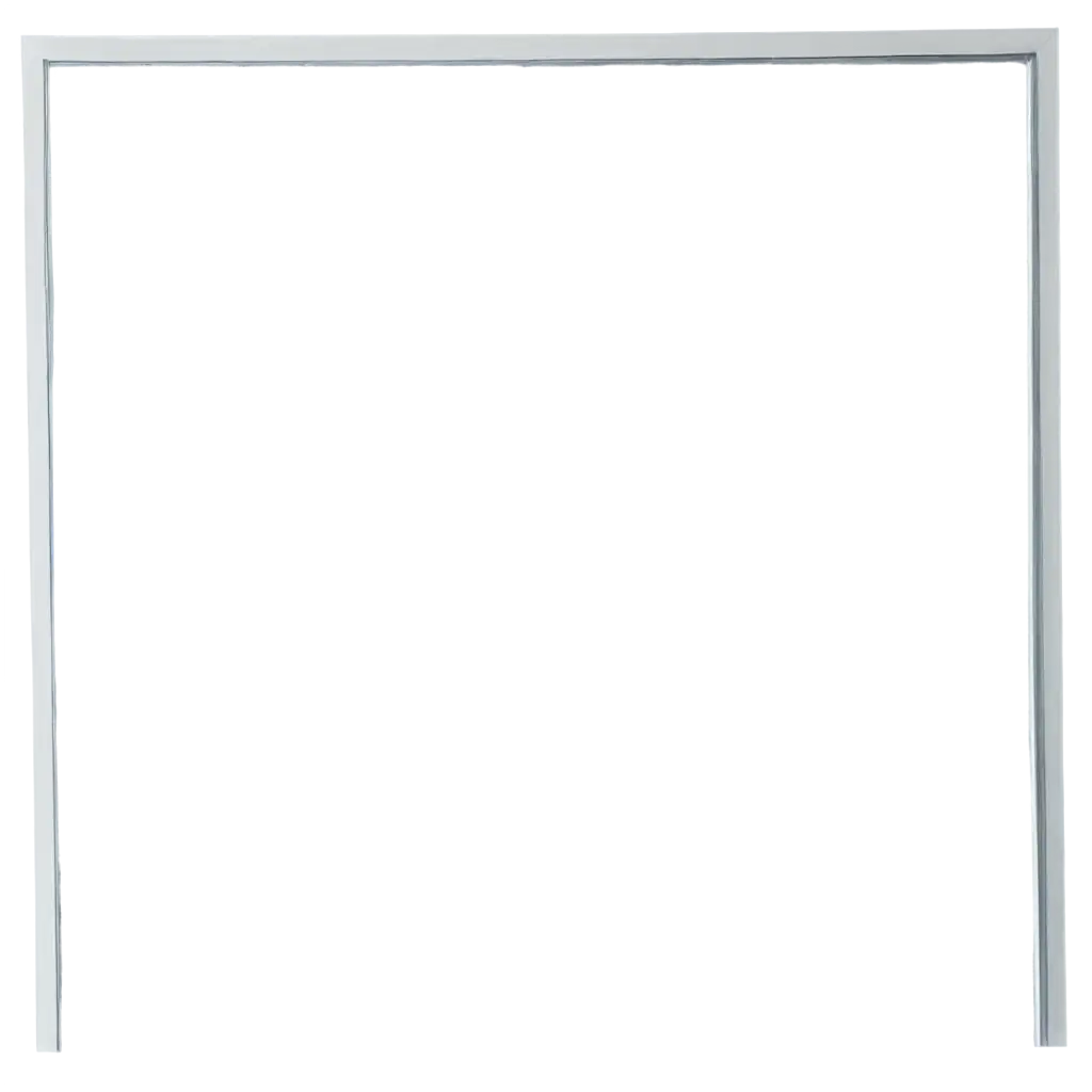 Square glass for window