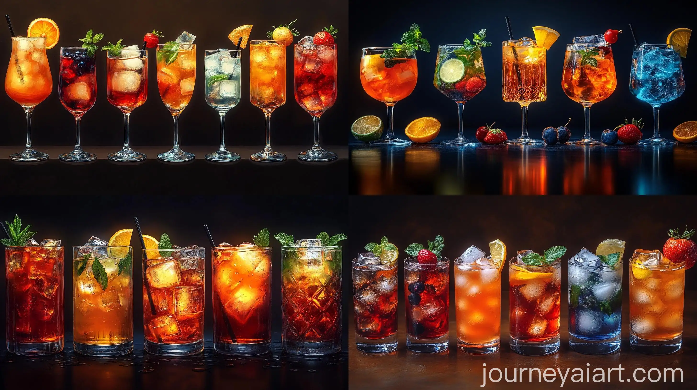 Collection-of-Various-Alcoholic-Drinks-and-Cocktails