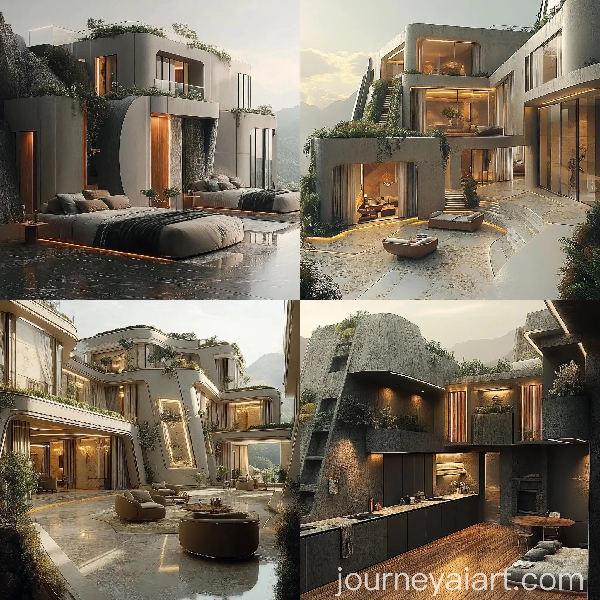 Modern-Interior-Design-with-Colorful-Abstract-Artwork