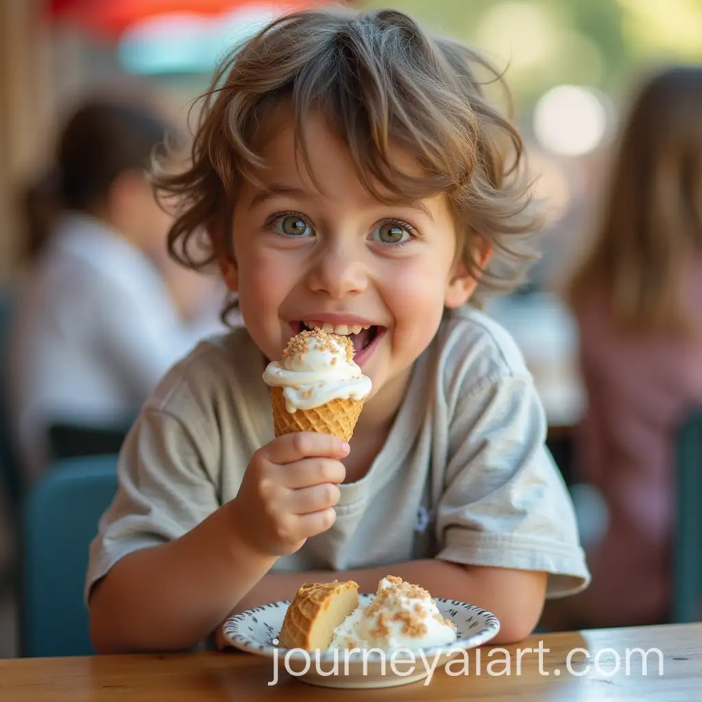 Joyful-Boy-Enjoying-Ice-Cream-on-a-Sunny-Day
