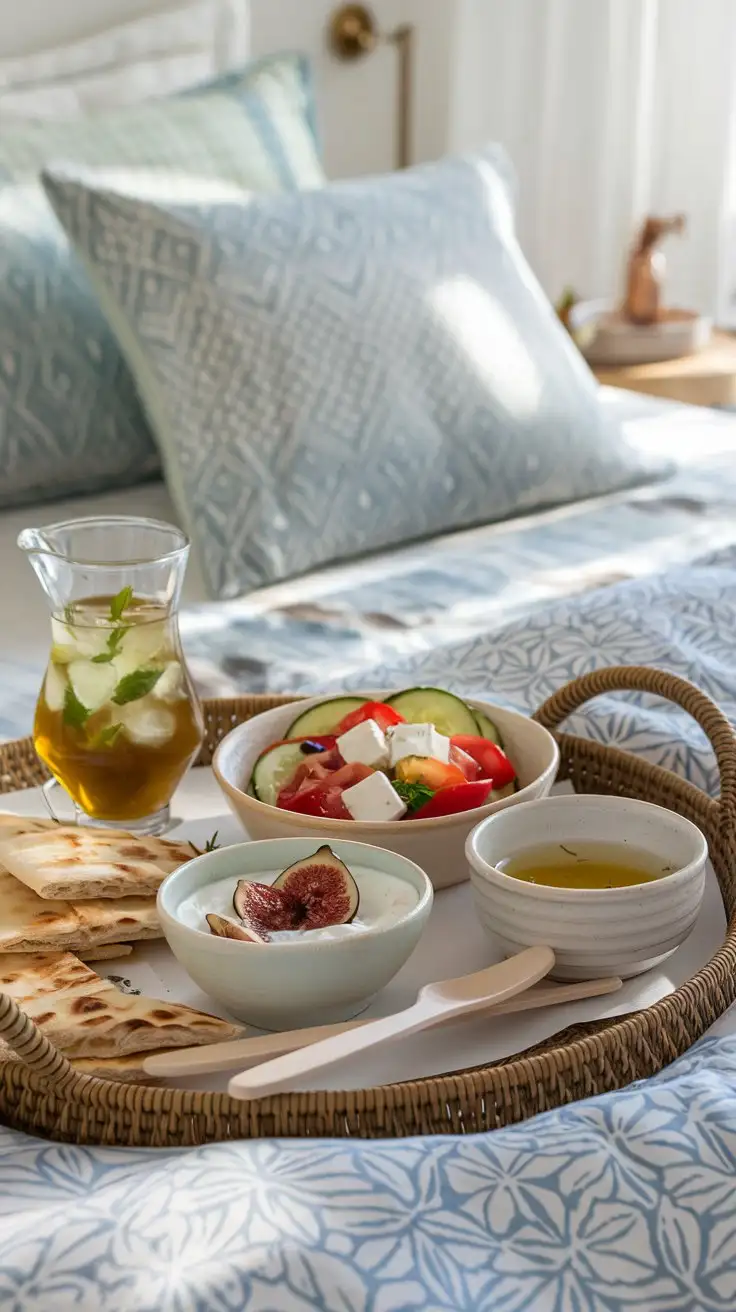 Luxurious-Mediterranean-Breakfast-in-Bed-with-Fresh-Ingredients